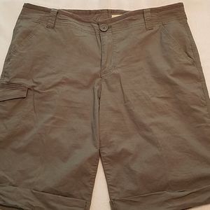 DKNY Jean's Shorts Gray/Brown Womens Sz 12